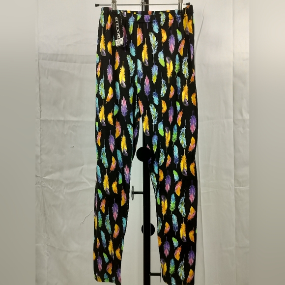 Women's Leggings  Multi Colored Print By Docele Size:One Size [0-12] NWT - Picture 6 of 8